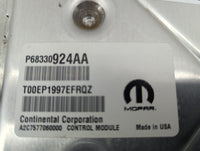 2018-2019 Dodge Durango PCM Engine Control Computer ECU ECM PCU OEM P/N:P68330924AA Fits Fits 2018 2019 OEM Used Auto Parts 