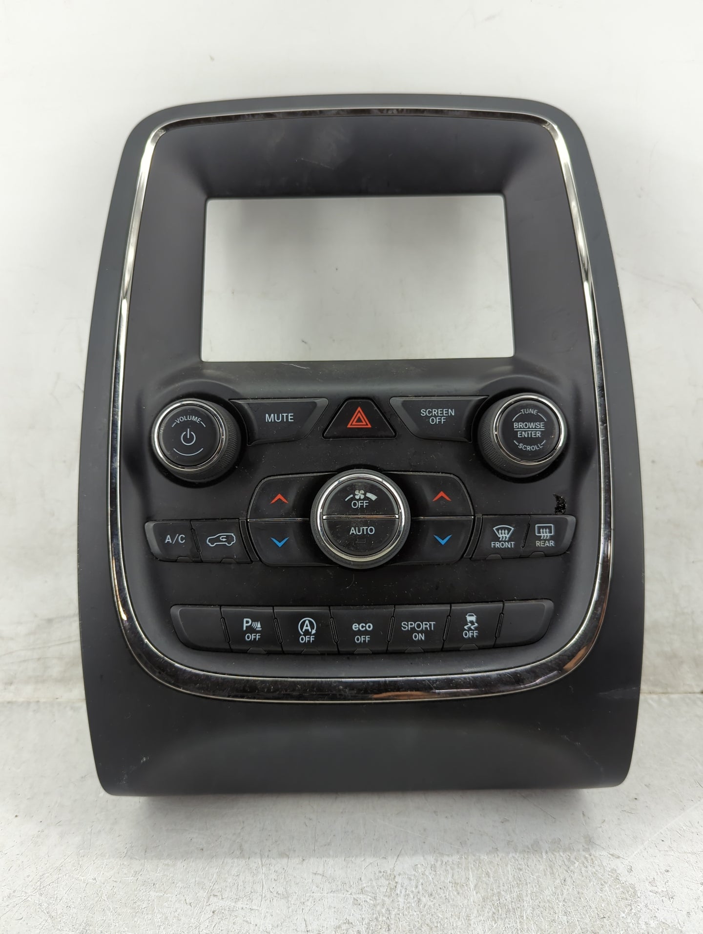 2018-2020 Dodge Durango Climate Control Module Temperature AC/Heater Replacement P/N:P68333643AA P68333642AA Fits OEM Used A