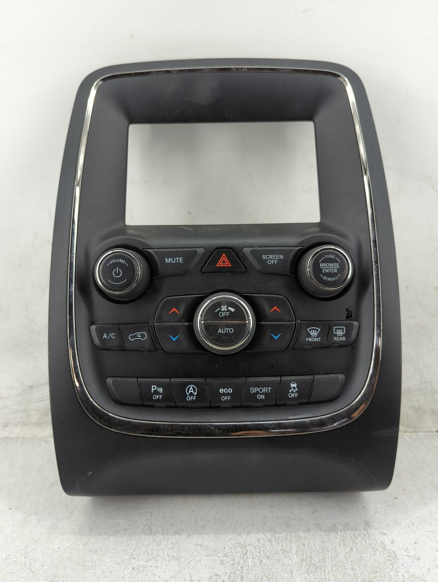 2018-2020 Dodge Durango Climate Control Module Temperature AC/Heater Replacement P/N:P68333643AA P68333642AA Fits OEM Used A