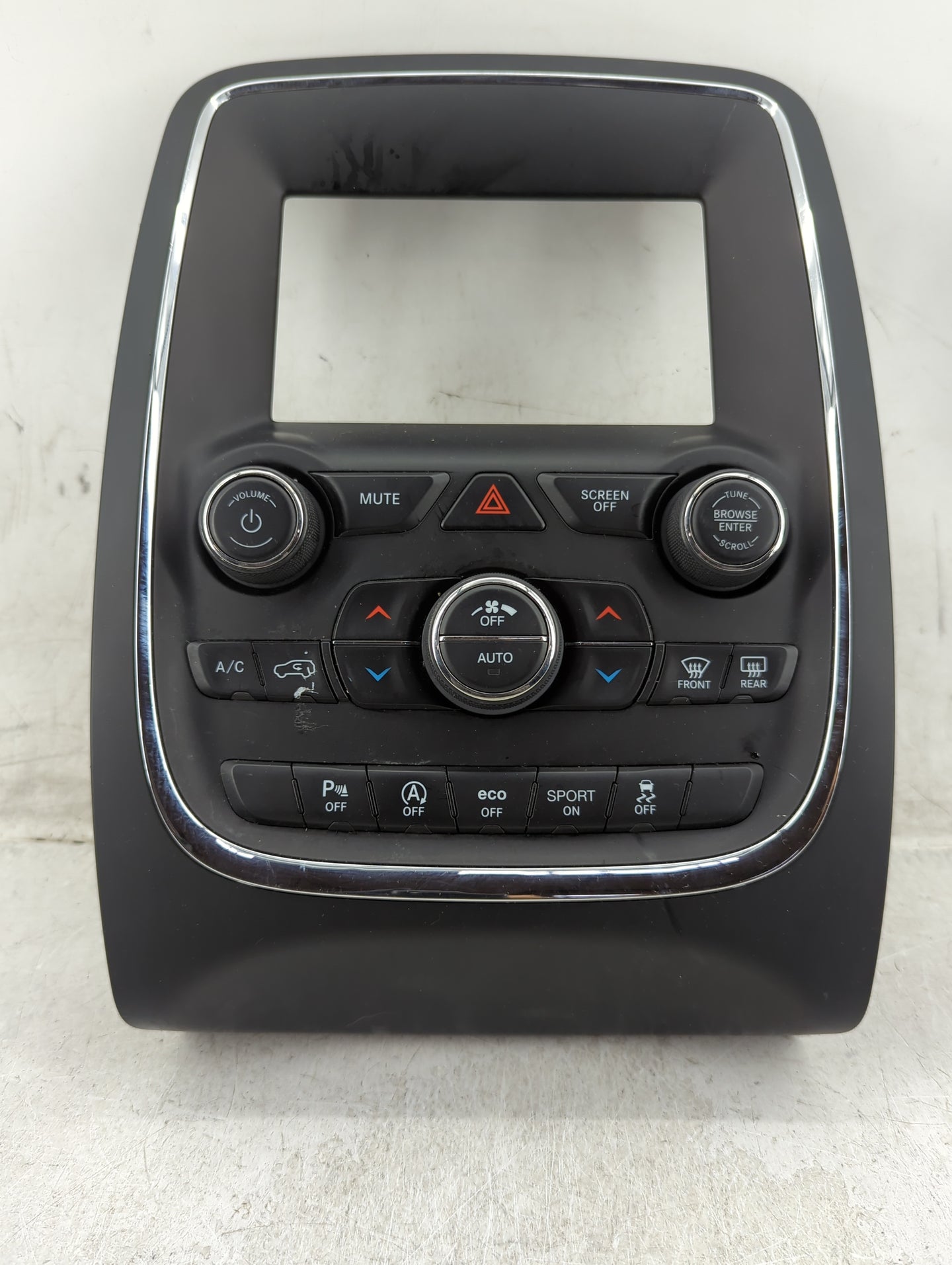2018-2020 Dodge Durango Climate Control Module Temperature AC/Heater Replacement P/N:P68333642AA Fits Fits 2018 2019 2020 OE
