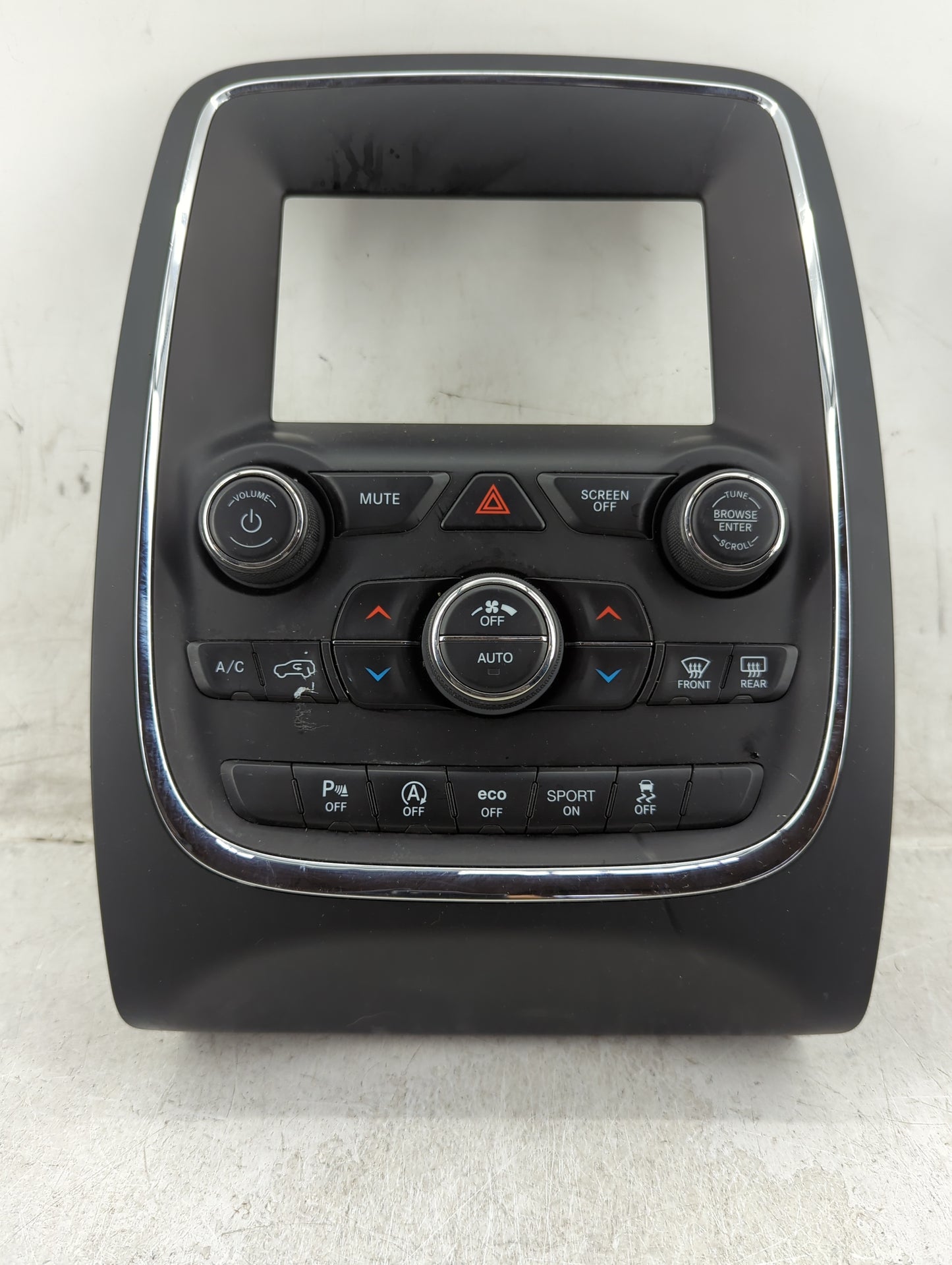 2018-2020 Dodge Durango Climate Control Module Temperature AC/Heater Replacement P/N:P68333642AA Fits Fits 2018 2019 2020 OE