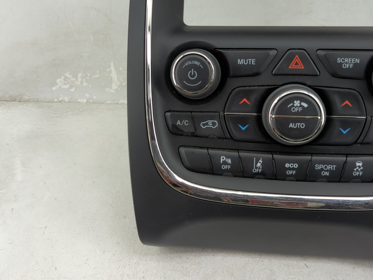 2018-2020 Dodge Durango Climate Control Module Temperature AC/Heater Replacement P/N:68333658AA P68333658AA Fits OEM Used Au