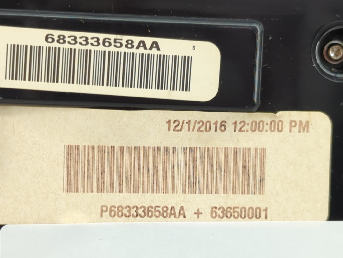 2018-2020 Dodge Durango Climate Control Module Temperature AC/Heater Replacement P/N:68333658AA P68333658AA Fits OEM Used Au