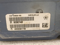 2018 Dodge Durango ABS Pump Control Module Replacement P/N:68336274AB 229222-153, 4HHI203817736 Fits OEM Used Auto Parts - O