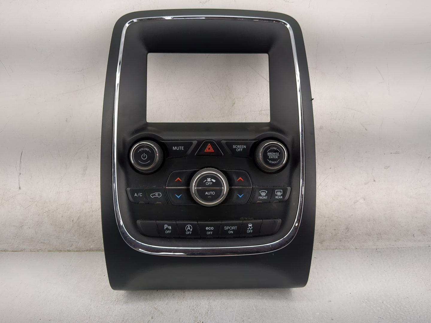 2018-2020 Dodge Durango Climate Control Module Temperature AC/Heater Replacement P/N:68333642AA P68333642AA Fits OEM Used Au