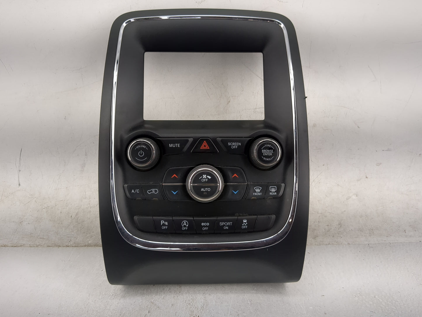 2018-2020 Dodge Durango Climate Control Module Temperature AC/Heater Replacement P/N:68333642AA P68333642AA Fits OEM Used Au