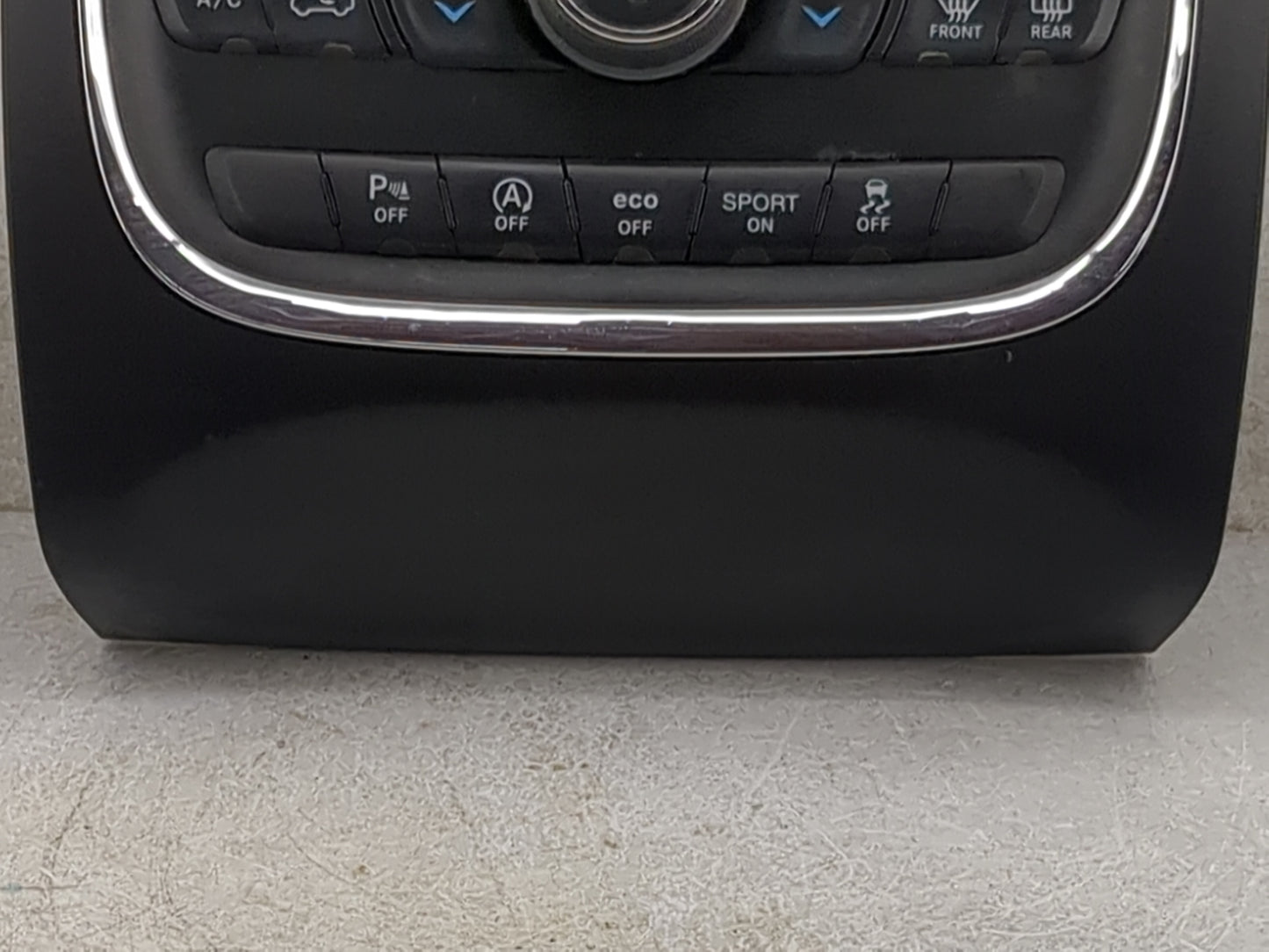 2018-2020 Dodge Durango Climate Control Module Temperature AC/Heater Replacement P/N:68333642AA P68333642AA Fits OEM Used Au
