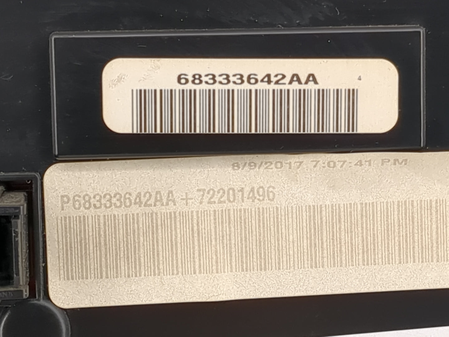 2018-2020 Dodge Durango Climate Control Module Temperature AC/Heater Replacement P/N:68333642AA P68333642AA Fits OEM Used Au