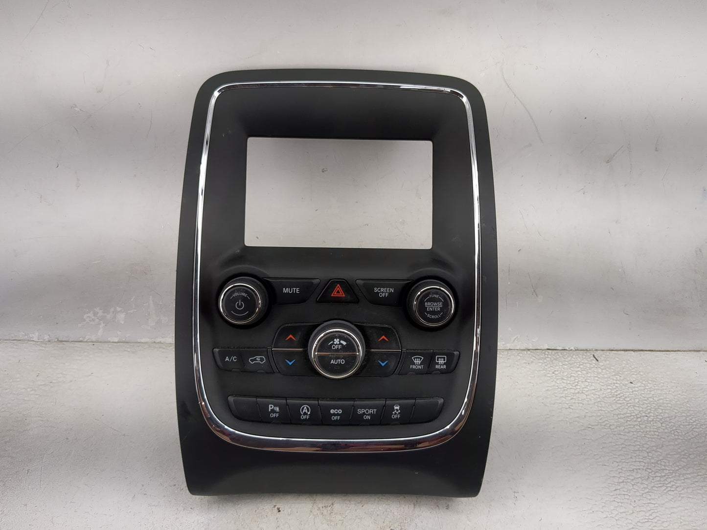 2018-2020 Dodge Durango Climate Control Module Temperature AC/Heater Replacement P/N:68333642AA P68333642AA Fits OEM Used Au