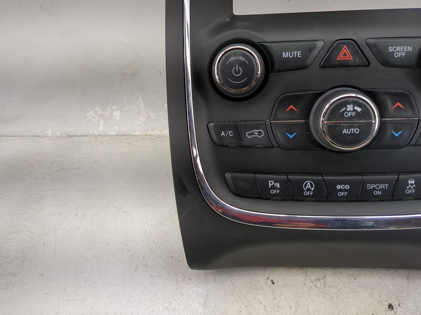 2018-2020 Dodge Durango Climate Control Module Temperature AC/Heater Replacement P/N:68333642AA P68333642AA Fits OEM Used Au
