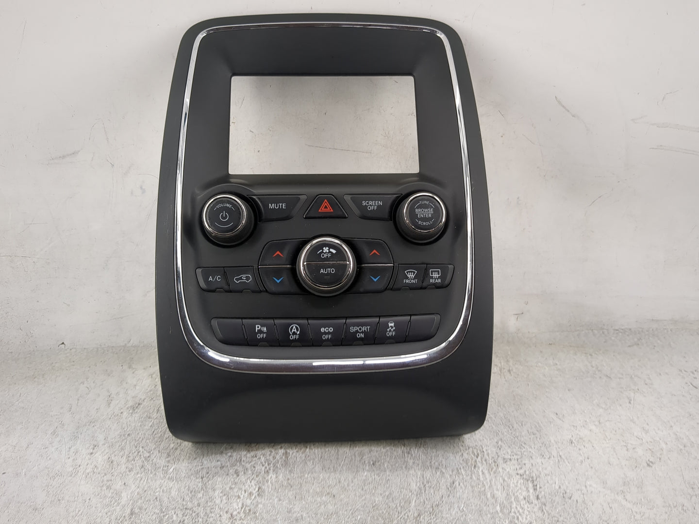2018-2020 Dodge Durango Climate Control Module Temperature AC/Heater Replacement P/N:P68333642AA 80581130 Fits Fits 2018 201