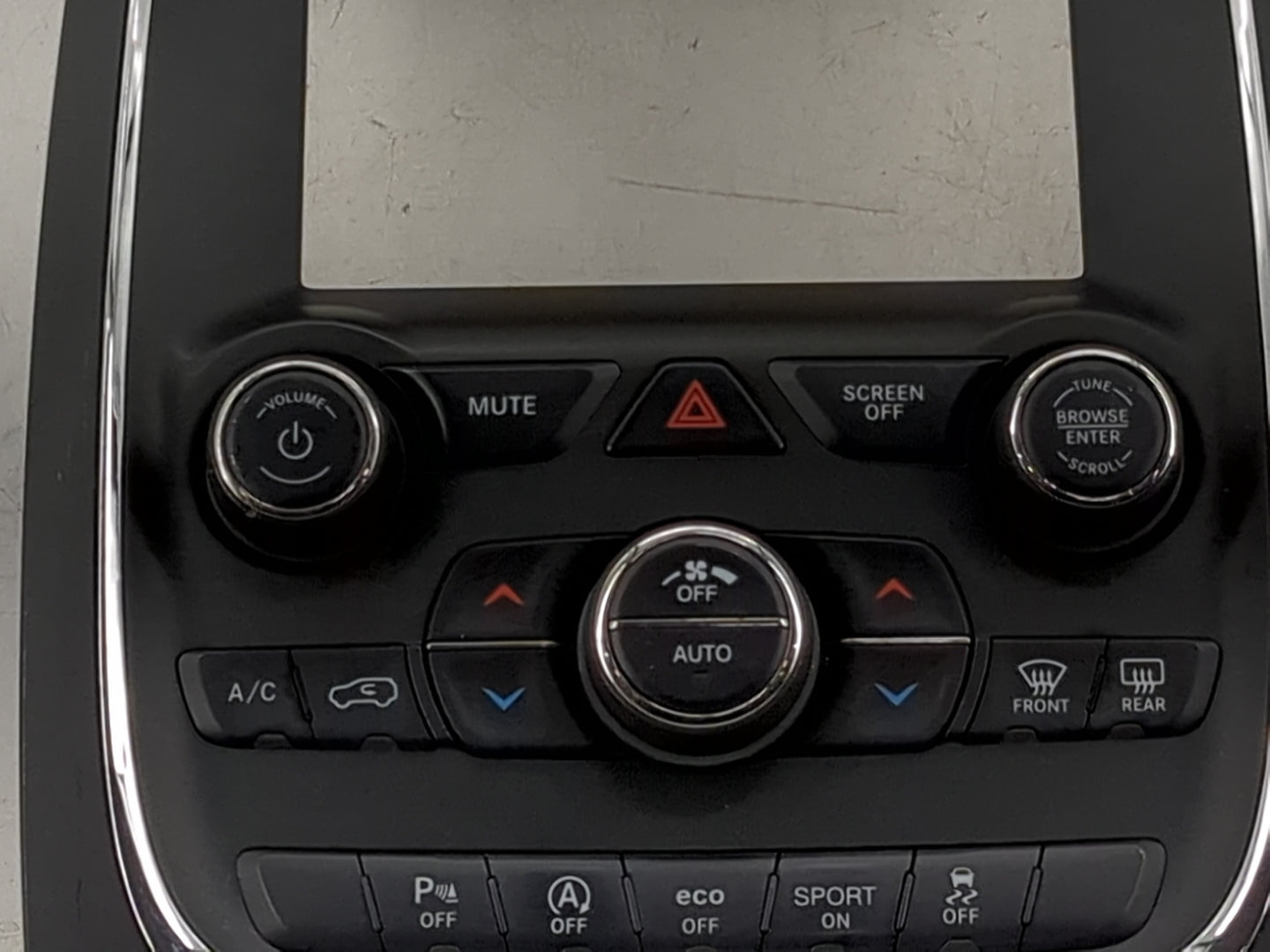 2018-2020 Dodge Durango Climate Control Module Temperature AC/Heater Replacement P/N:P68333642AA 80581130 Fits Fits 2018 201