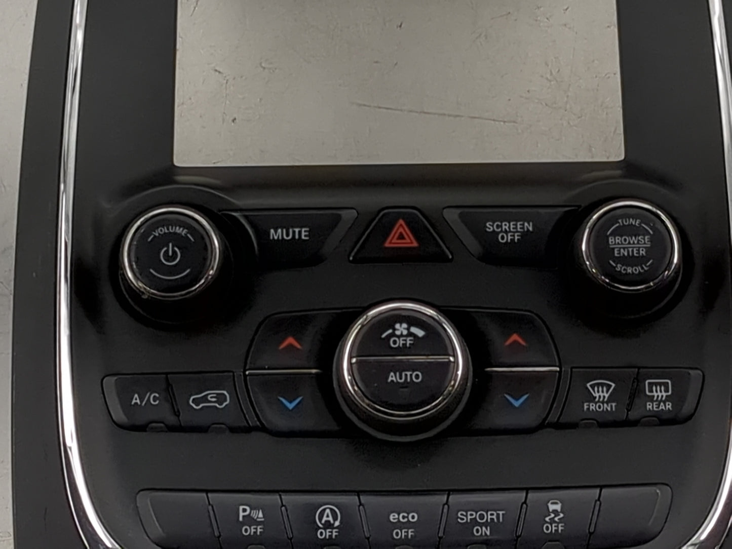 2018-2020 Dodge Durango Climate Control Module Temperature AC/Heater Replacement P/N:P68333642AA 80581130 Fits Fits 2018 201