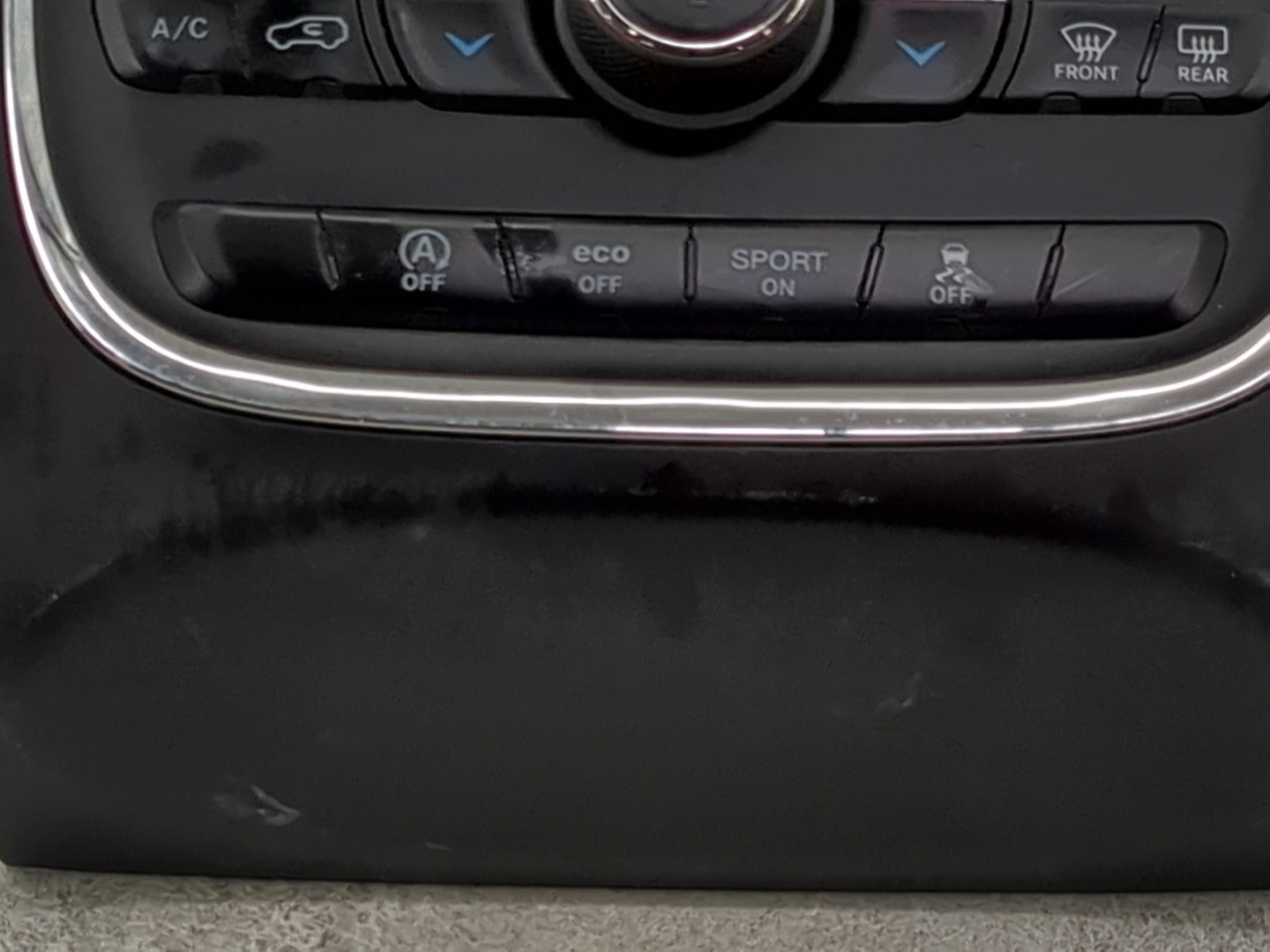 2018 Dodge Durango Climate Control Module Temperature AC/Heater Replacement P/N:68333638AA P68333638AA, 81870066 Fits OEM Us