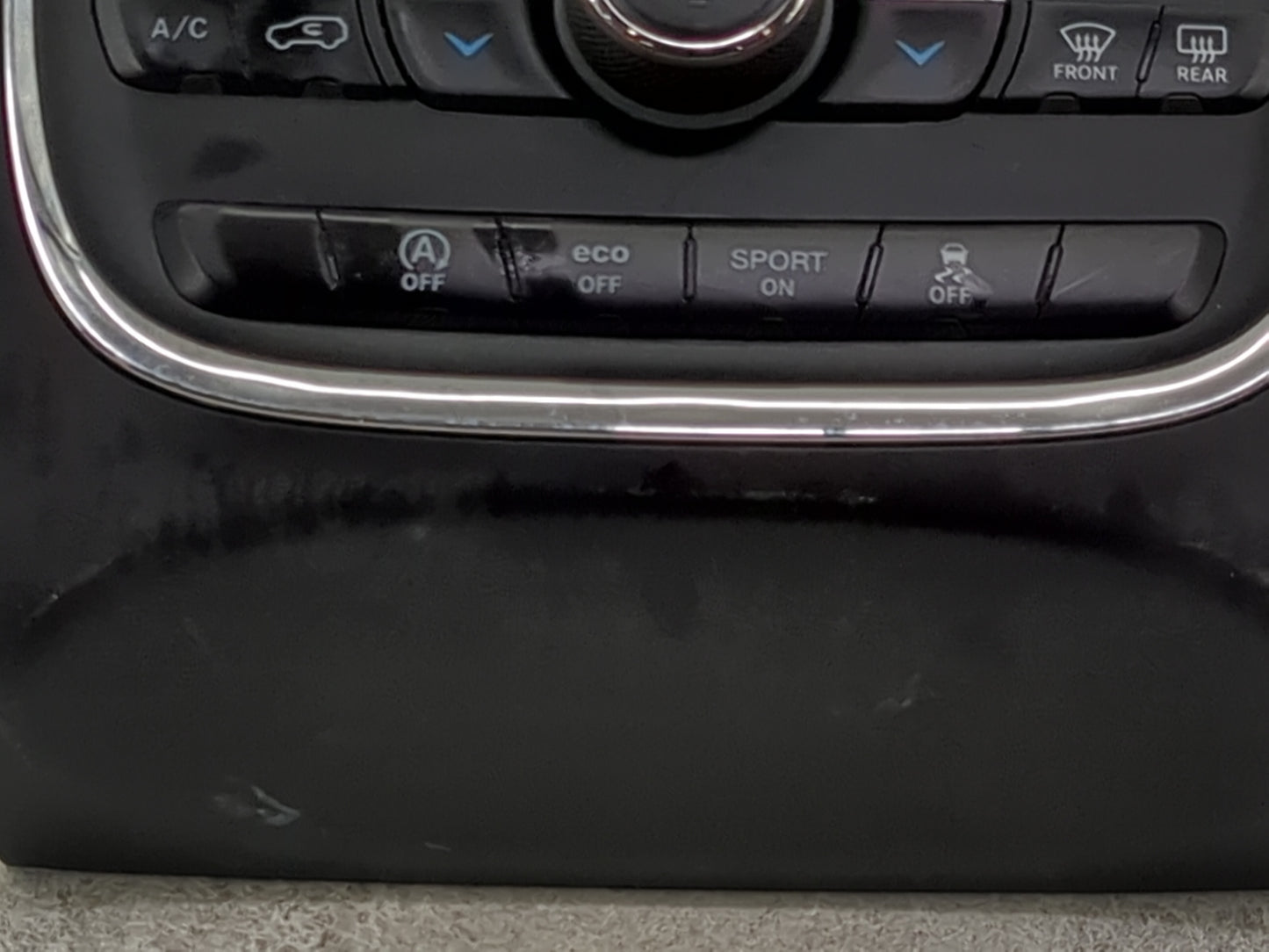 2018 Dodge Durango Climate Control Module Temperature AC/Heater Replacement P/N:68333638AA P68333638AA, 81870066 Fits OEM Us