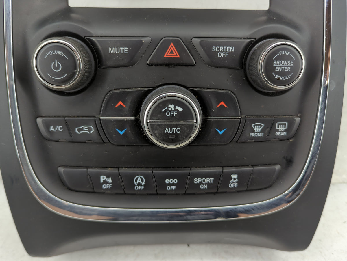 2018-2020 Dodge Durango Climate Control Module Temperature AC/Heater Replacement P/N:P68333642AA P68333542AA Fits OEM Used A