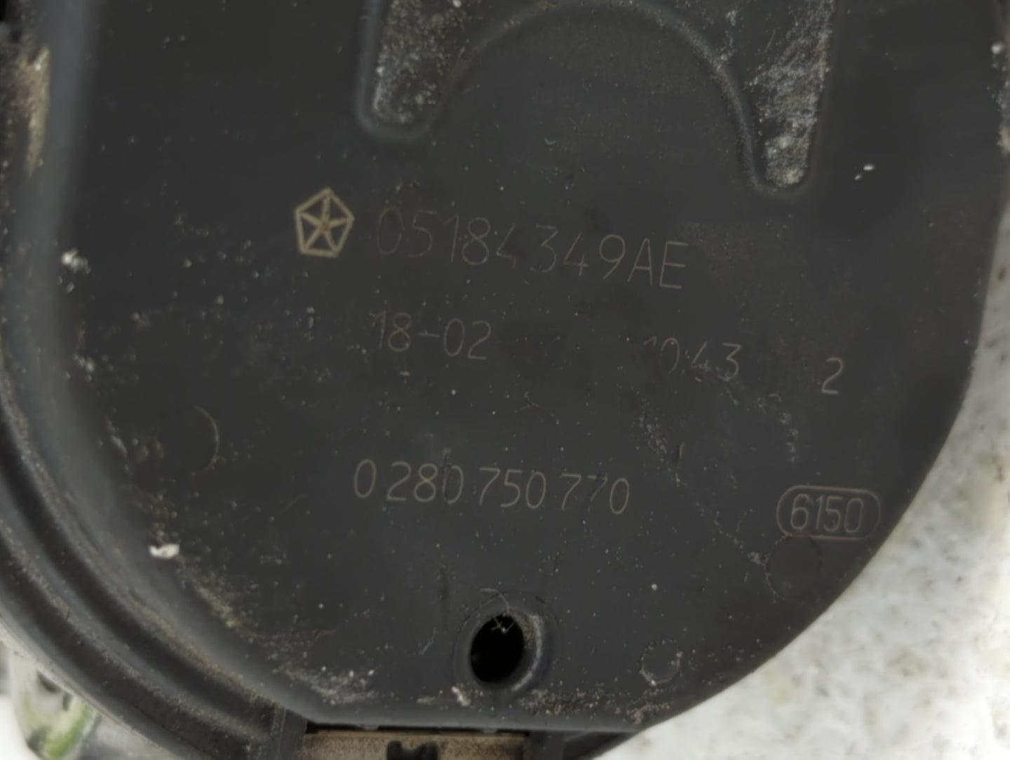 2011-2018 Dodge Durango Throttle Body P/N:05184349AE 05184349AD, 05184349AC Fits Fits 2011 2012 2013 2014 2015 2016 2017 201