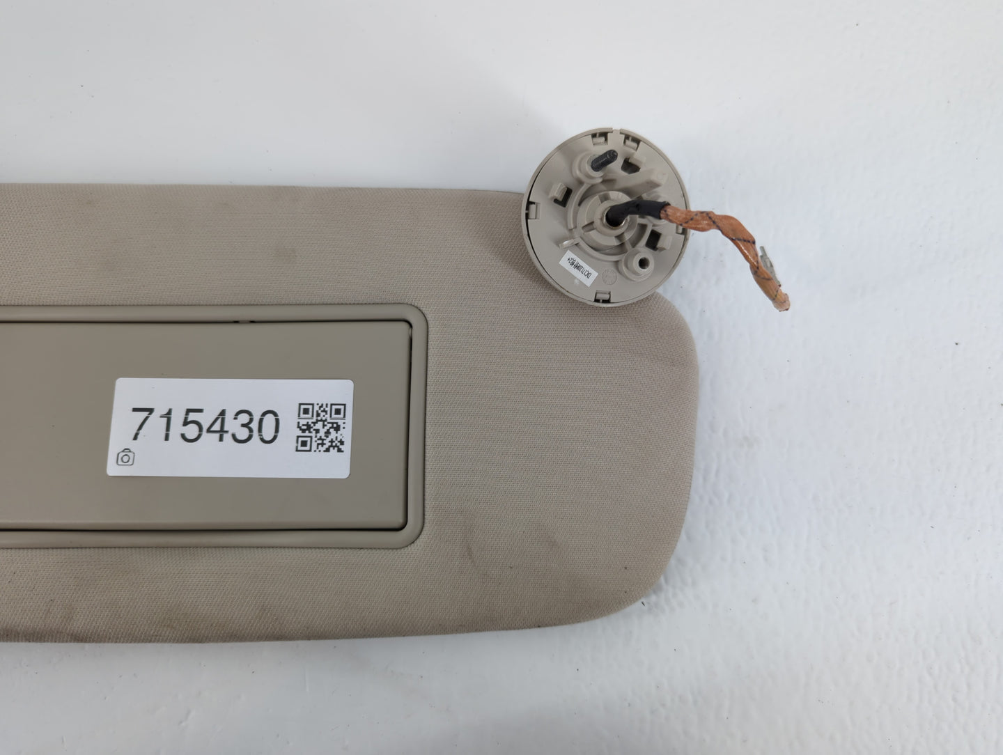 2011-2022 Dodge Durango Sun Visor Shade Replacement Passenger Right Mirror Fits OEM Used Auto Parts - Oemusedautoparts1.com