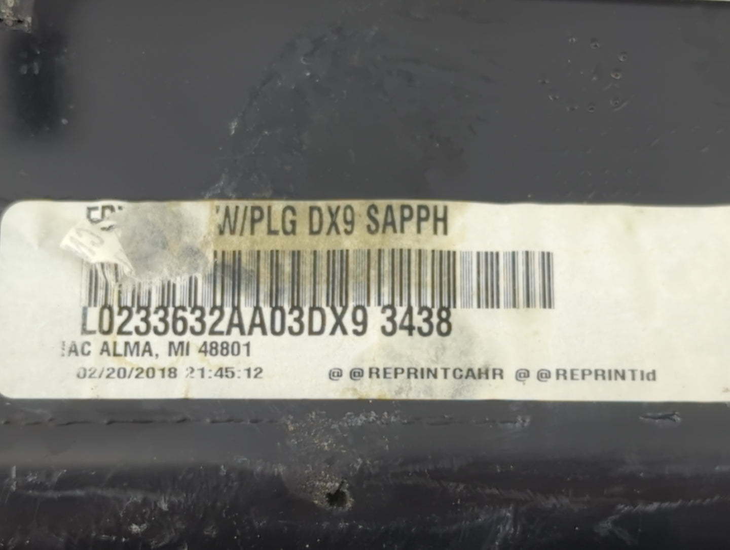 2018 Dodge Grand Caravan Overhead Roof Console - Oemusedautoparts1.com