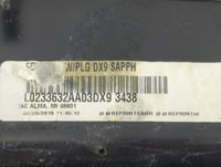 2018 Dodge Grand Caravan Overhead Roof Console - Oemusedautoparts1.com