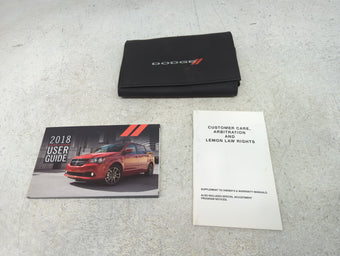 compare product 2018 Dodge Grand Caravan Owners Manual Book Guide P/N:18RT-926-AA OEM Used Auto Parts