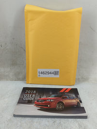 2018 Dodge Grand Caravan Owners Manual Book Guide P/N:18RT-926-AA OEM Used Auto Parts - Oemusedautoparts1.com
