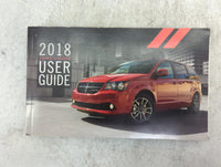 2018 Dodge Grand Caravan Owners Manual Book Guide P/N:18RT-926-AA OEM Used Auto Parts - Oemusedautoparts1.com