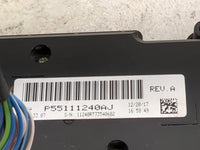 2011-2020 Dodge Grand Caravan Climate Control Module Temperature AC/Heater Replacement P/N:P55111240AJ Fits OEM Used Auto Pa