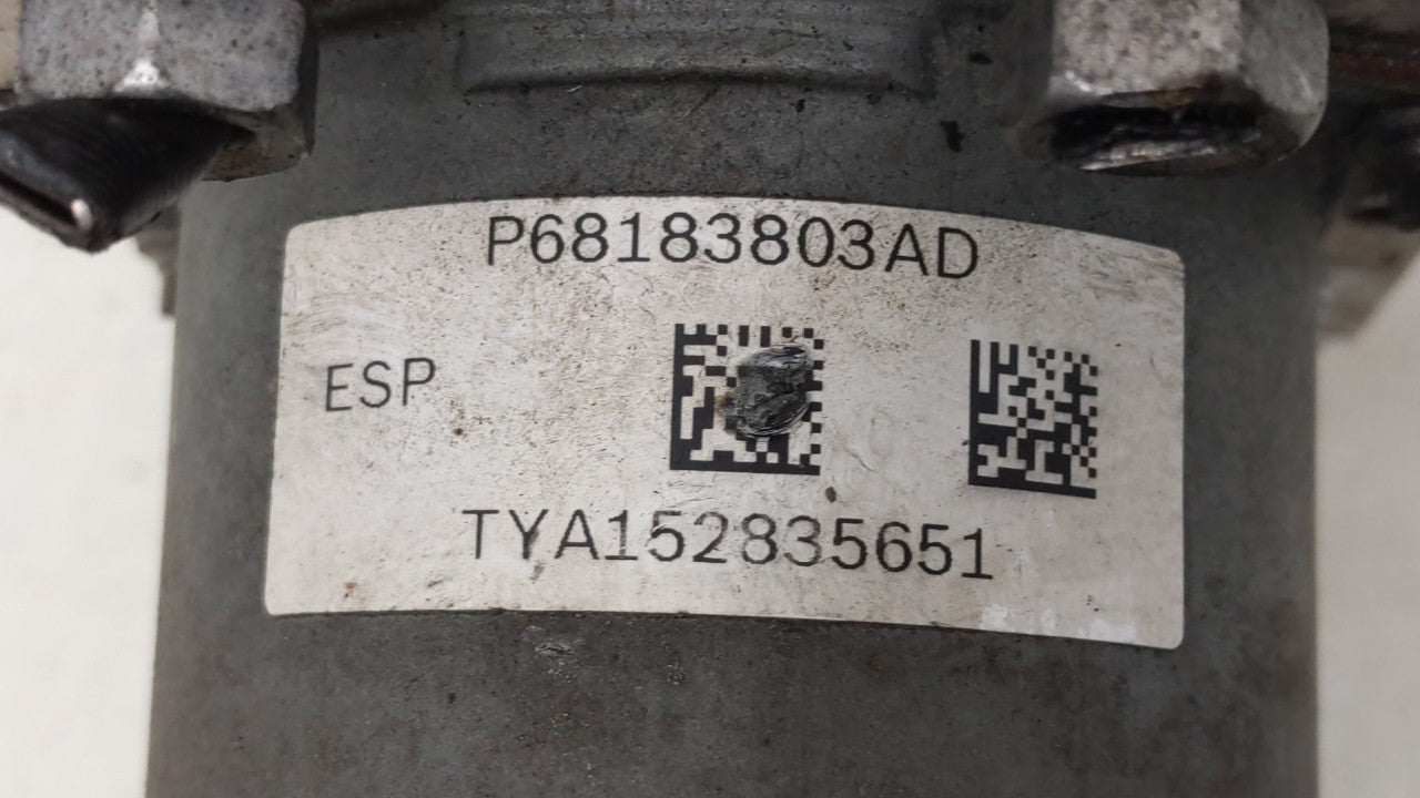 2015-2018 Dodge Grand Caravan ABS Pump Control Module Replacement P/N:P68183803AC 68183803AC Fits Fits 2015 2016 2017 2018 O