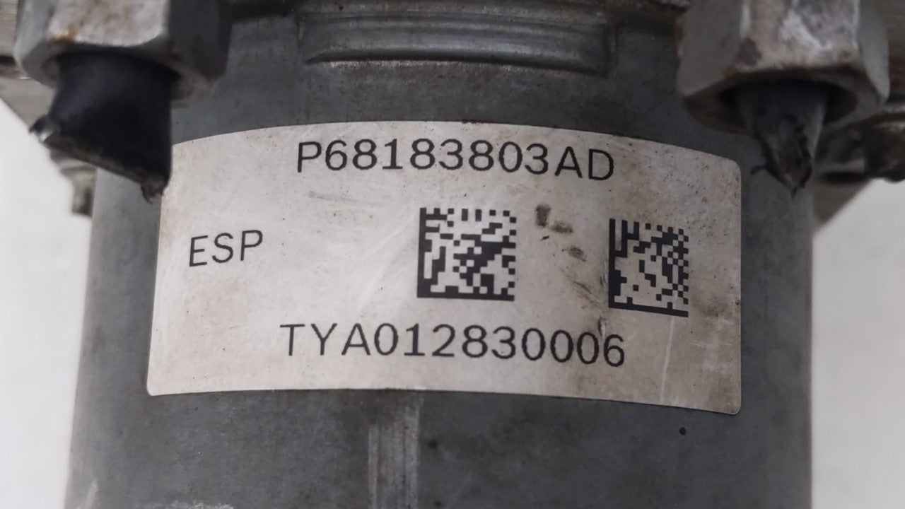 2015-2018 Dodge Grand Caravan ABS Pump Control Module Replacement P/N:P68183803AC 68183803AC Fits Fits 2015 2016 2017 2018 O