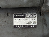 2011-2020 Dodge Grand Caravan Car Starter Motor Solenoid OEM P/N:04801839AC 728000-7201 Fits OEM Used Auto Parts - Oemusedau
