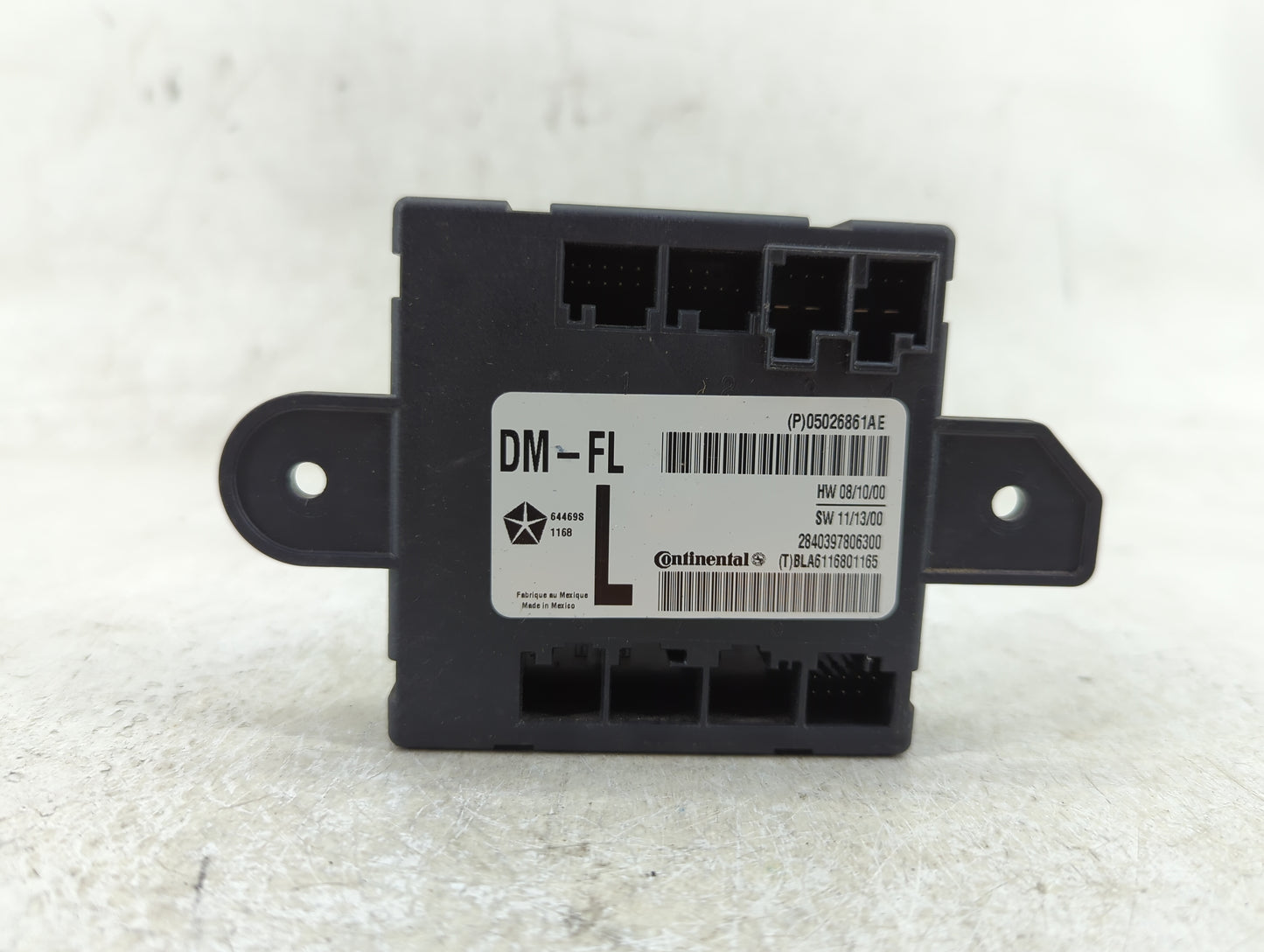2011-2020 Dodge Grand Caravan Door Control Module 05026861ae - Oemusedautoparts1.com