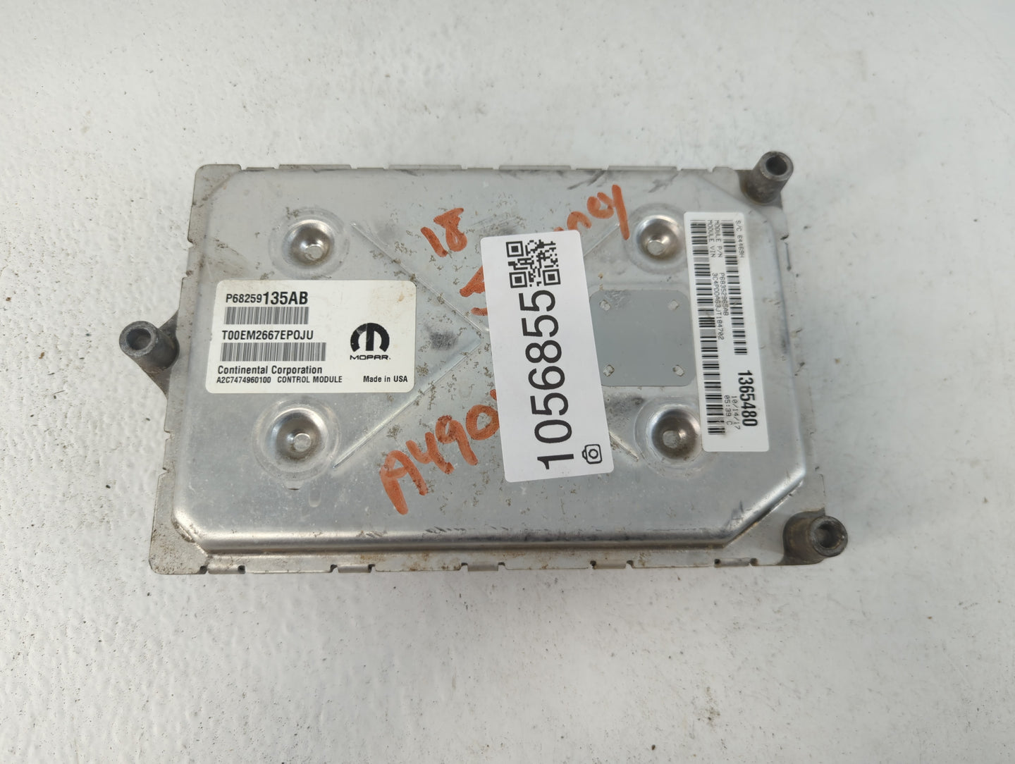 2016-2019 Dodge Journey PCM Engine Control Computer ECU ECM PCU OEM P/N:P68352965AB 1365480 Fits Fits 2016 2017 2018 2019 OE