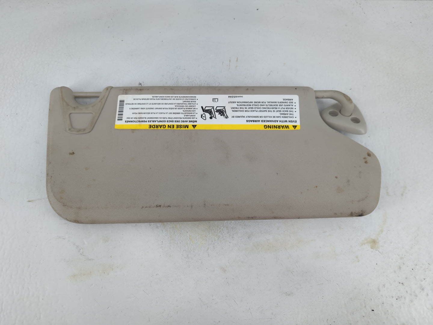2018 Dodge Journey Sun Visor Shade Replacement Driver Left Mirror Fits OEM Used Auto Parts - Oemusedautoparts1.com