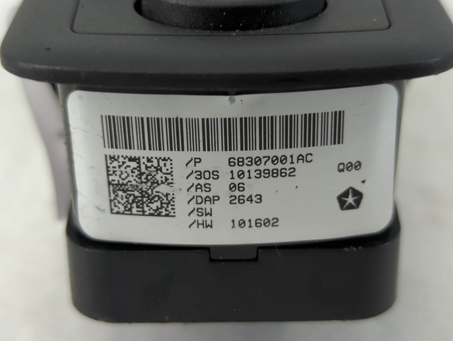 2018-2019 Dodge Journey Master Power Window Switch Replacement Driver Side Left P/N:68307001AC Fits Fits 2013 2014 2018 2019