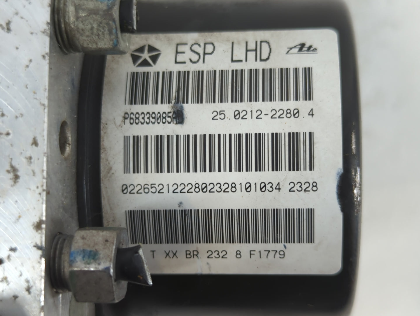 2018 Dodge Journey ABS Pump Control Module Replacement P/N:P68339085AB Fits OEM Used Auto Parts - Oemusedautoparts1.com