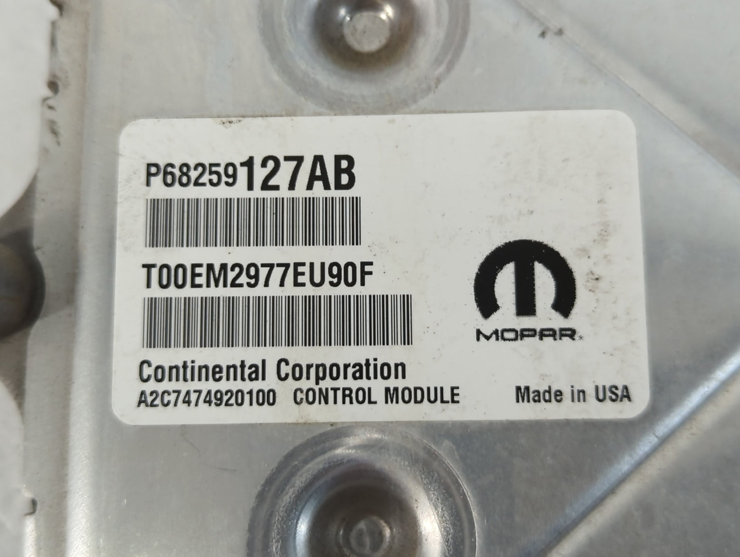 2016-2020 Dodge Journey PCM Engine Control Computer ECU ECM PCU OEM P/N:P68259127AB P68352951AC Fits Fits 2016 2017 2018 201