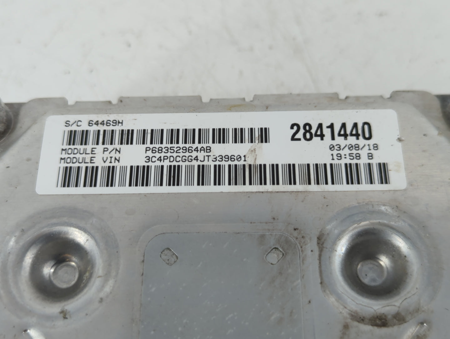 2016-2019 Dodge Journey PCM Engine Control Computer ECU ECM PCU OEM P/N:P68352964AB P68259135AA Fits Fits 2016 2017 2018 201