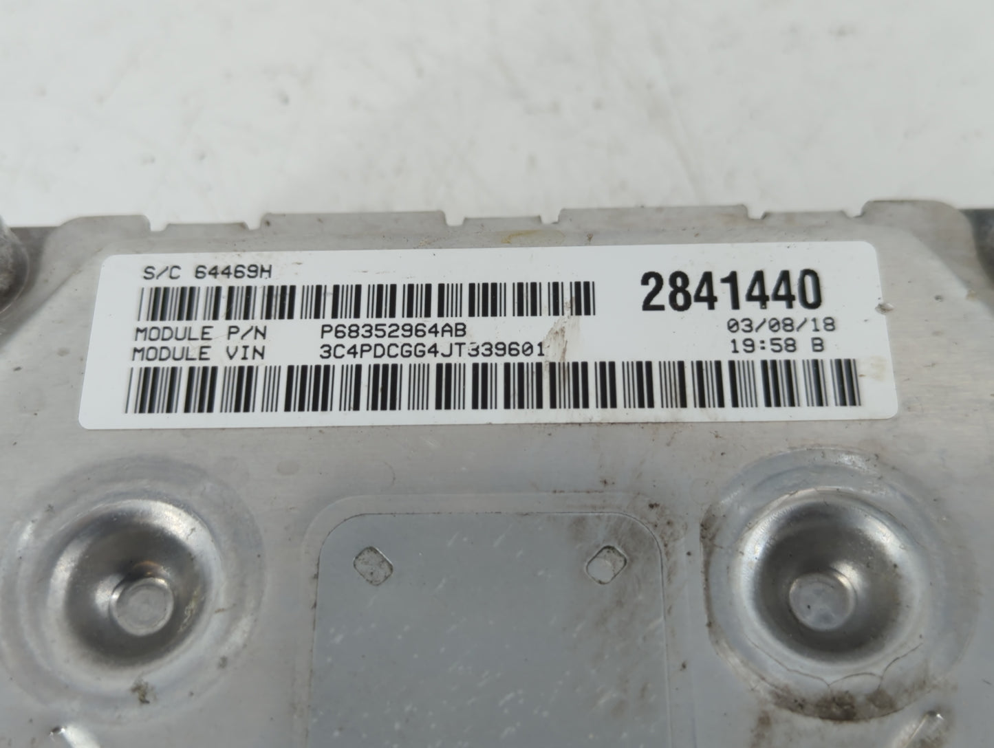 2016-2019 Dodge Journey PCM Engine Control Computer ECU ECM PCU OEM P/N:P68352964AB P68259135AA Fits Fits 2016 2017 2018 201