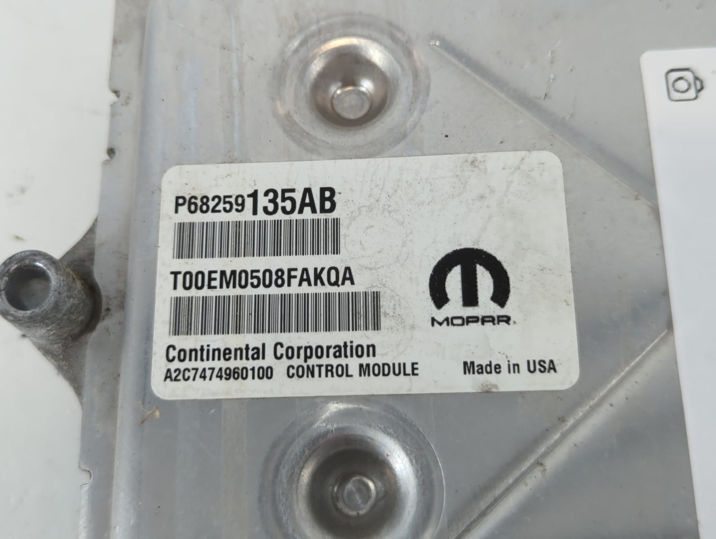 2016-2019 Dodge Journey PCM Engine Control Computer ECU ECM PCU OEM P/N:P68352964AB P68259135AA Fits Fits 2016 2017 2018 201