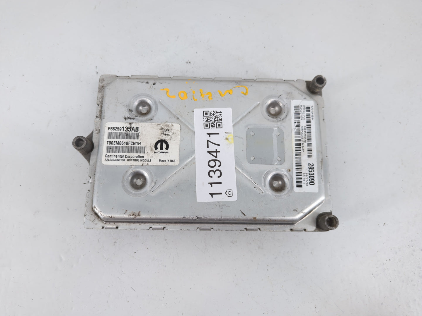 2016-2019 Dodge Journey PCM Engine Control Computer ECU ECM PCU OEM P/N:P68259135AB P68352964AC Fits Fits 2016 2017 2018 201