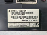 2018 Dodge Journey Information Display Screen - Oemusedautoparts1.com