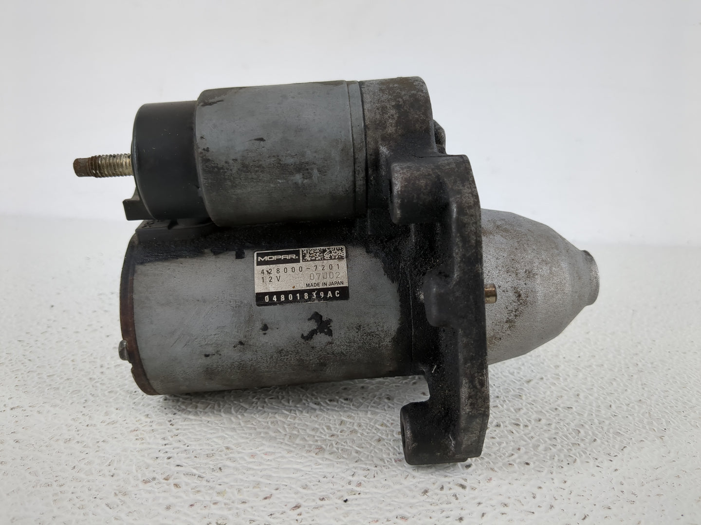 2018 Dodge Journey Car Starter Motor Solenoid OEM P/N:428000-7201 04801839AC Fits OEM Used Auto Parts - Oemusedautoparts1.co