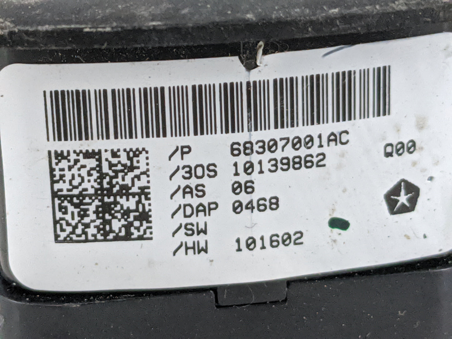2018-2020 Dodge Journey Master Power Window Switch Replacement Driver Side Left Fits Fits 2018 2019 2020 OEM Used Auto Parts