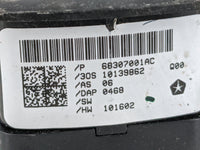 2018-2020 Dodge Journey Master Power Window Switch Replacement Driver Side Left Fits Fits 2018 2019 2020 OEM Used Auto Parts