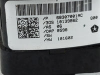 2018-2020 Dodge Journey Master Power Window Switch Replacement Driver Side Left P/N:68307001AC Fits Fits 2018 2019 2020 OEM 