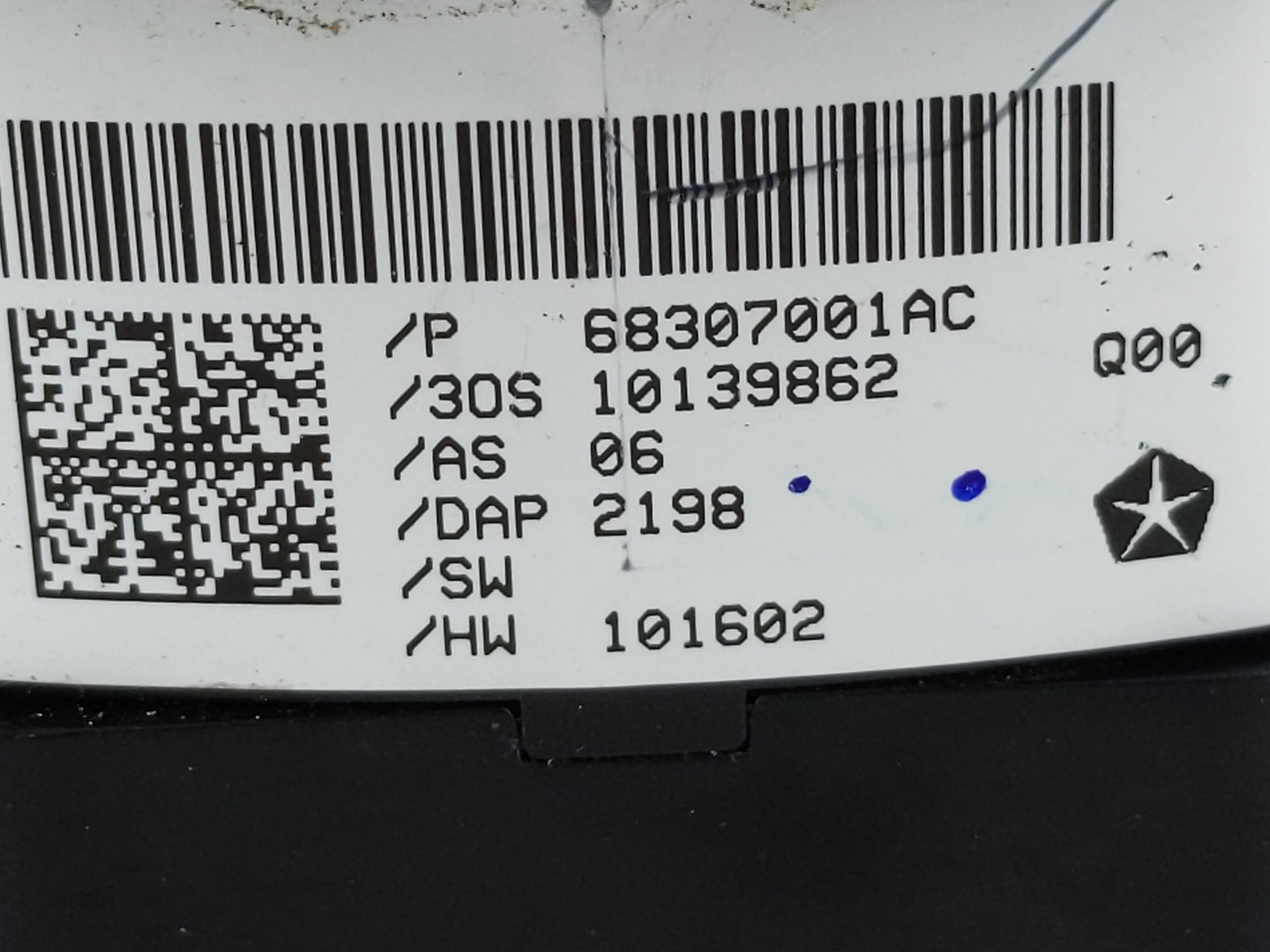 2018-2020 Dodge Journey Master Power Window Switch Replacement Driver Side Left P/N:68307001AC Fits Fits 2018 2019 2020 OEM 