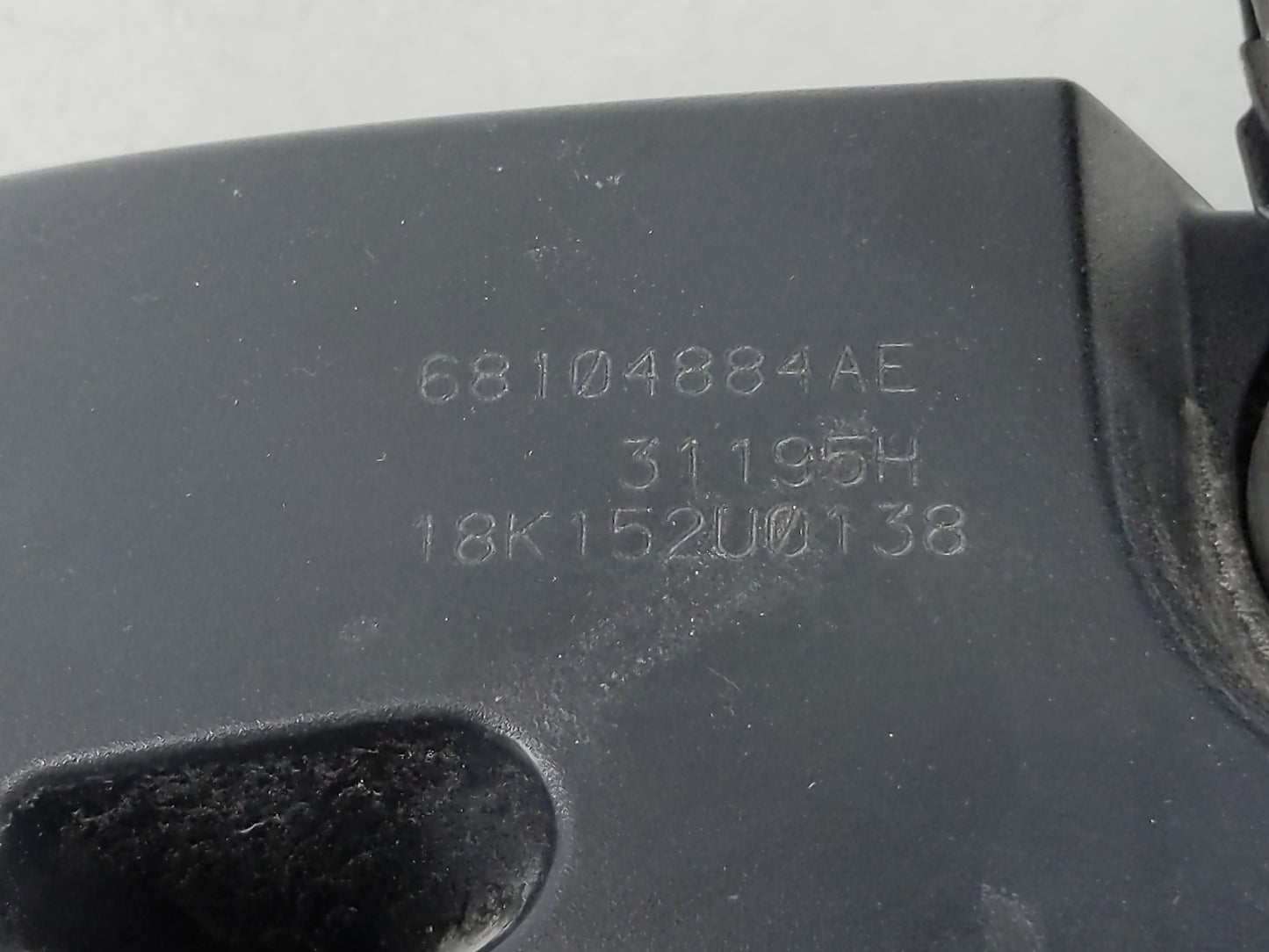2018 Dodge Journey Interior Rear View Mirror Replacement OEM P/N:68104884AE Fits OEM Used Auto Parts - Oemusedautoparts1.com