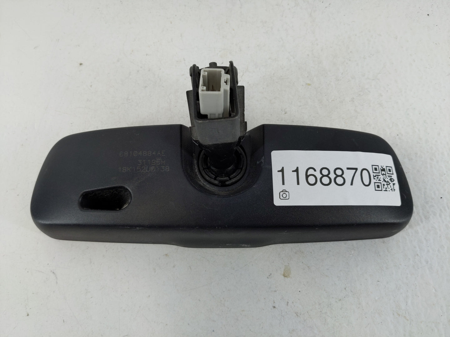 2018 Dodge Journey Interior Rear View Mirror Replacement OEM P/N:68104884AE Fits OEM Used Auto Parts - Oemusedautoparts1.com