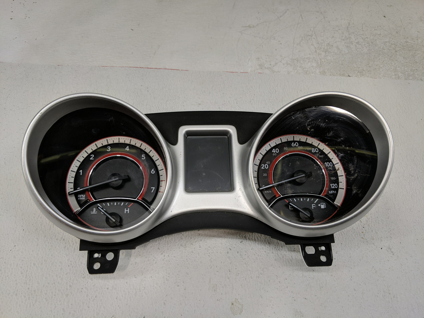 2018 Dodge Journey Instrument Cluster Speedometer Gauges P/N:CR0048002NRKK Fits OEM Used Auto Parts - Oemusedautoparts1.com